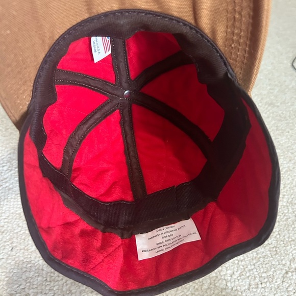 Vintage Carhartt Hat Medium Quilted Insulated Ear Neck Flap Duck Canvas - Picture 11 of 11